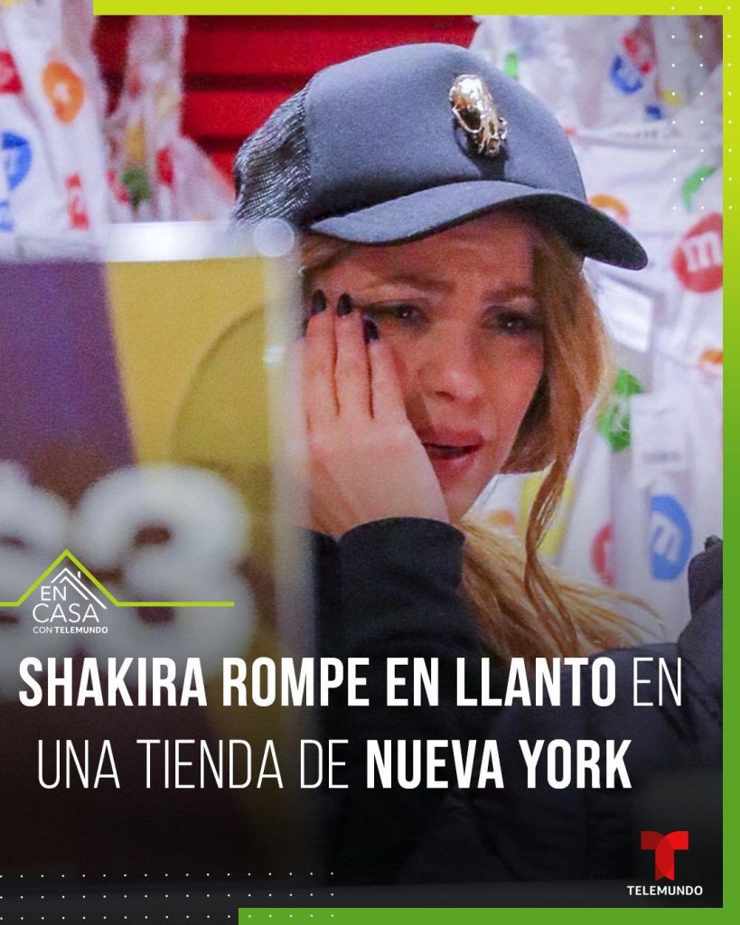 Captan a Shakira llorando en New York tras presentación en show de Jimmy Fallon
